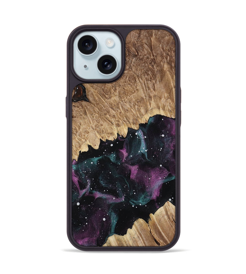 iPhone 15 Wood Phone Case - Kohen (Cosmos, 768749)
