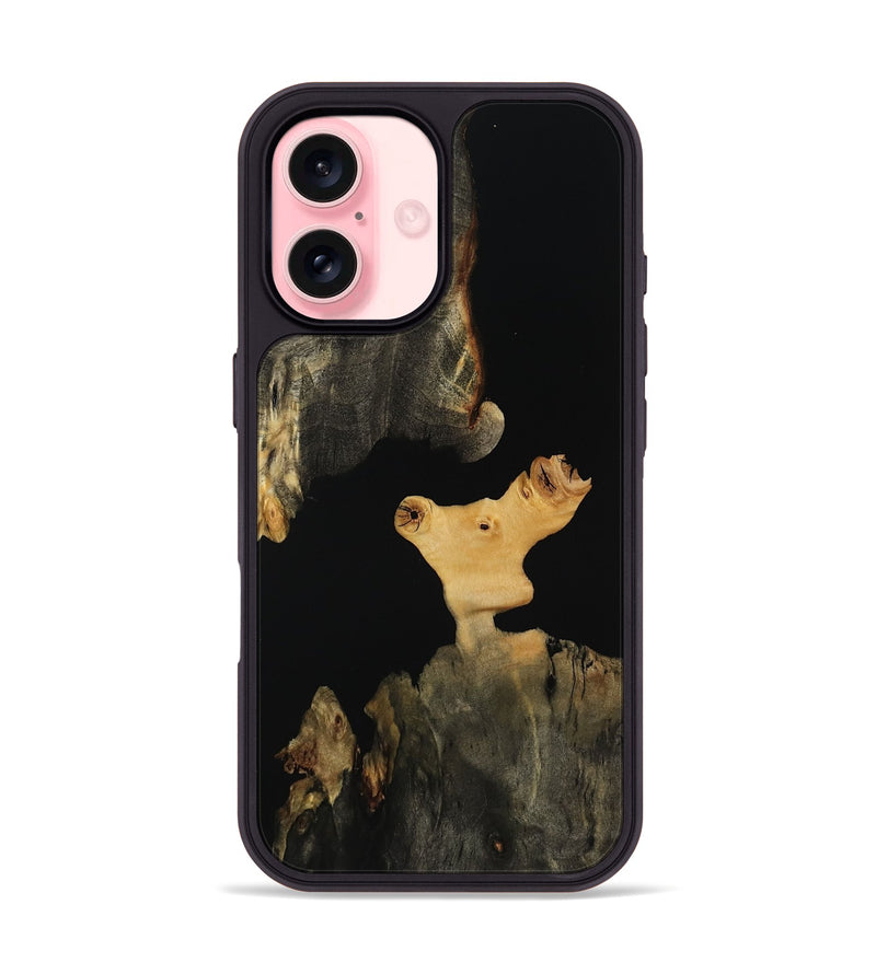 iPhone 16 Wood Phone Case - Raekwon (Wood Burl, 768769)