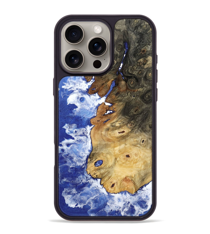 iPhone 16 Pro Max Wood Phone Case - Azari (Coastal, 768770)
