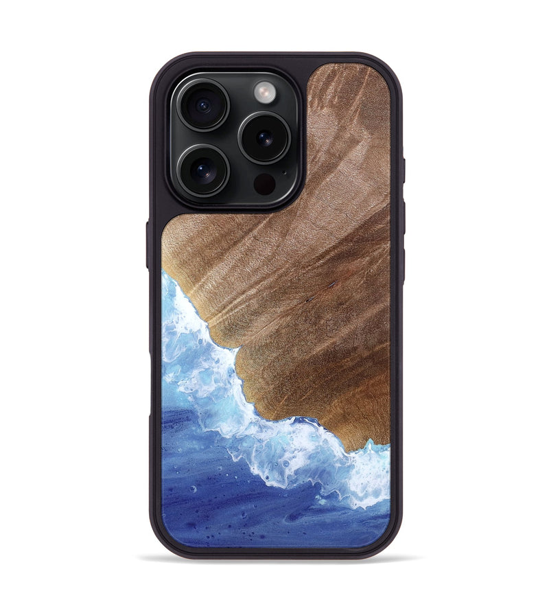 iPhone 16 Pro Wood Phone Case - Elvera (Coastal, 768783)