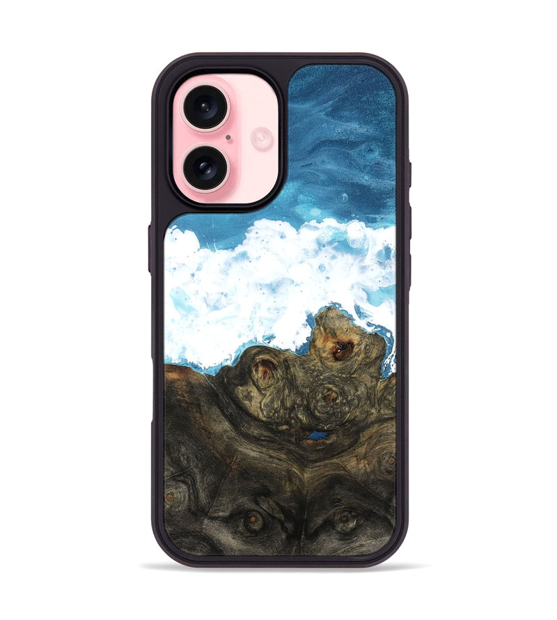 iPhone 16 Wood Phone Case - Cliff (Coastal, 768827)