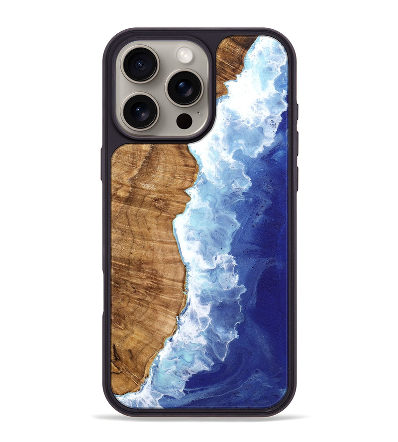 iPhone 16 Pro Max Wood Phone Case - Demario (Coastal, 768855)