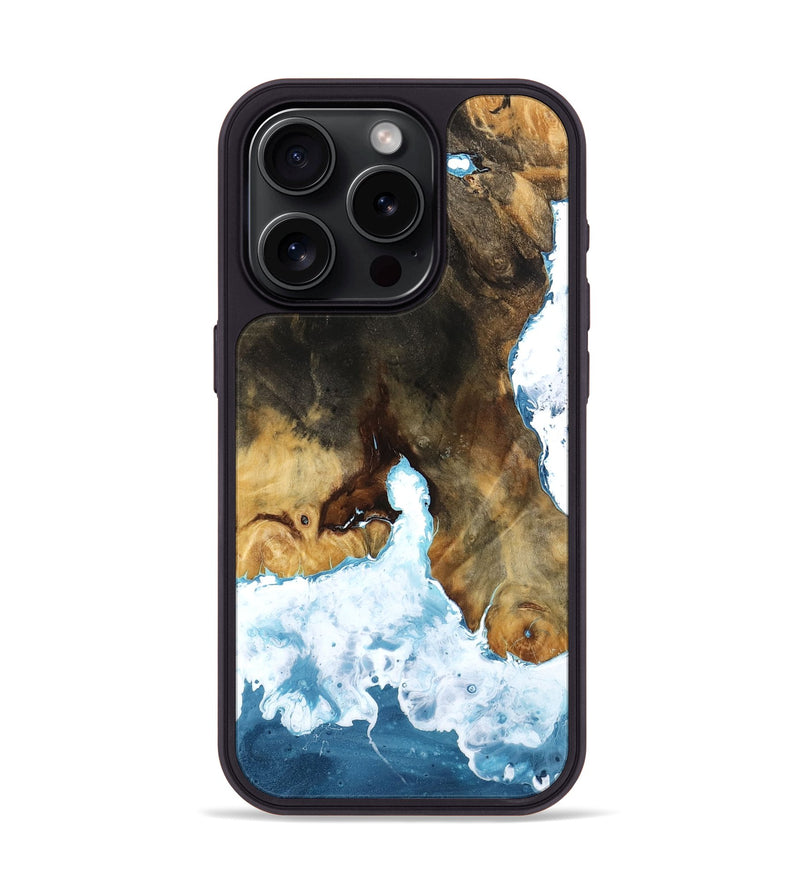 iPhone 15 Pro Wood Phone Case - Saniya (Coastal, 768872)
