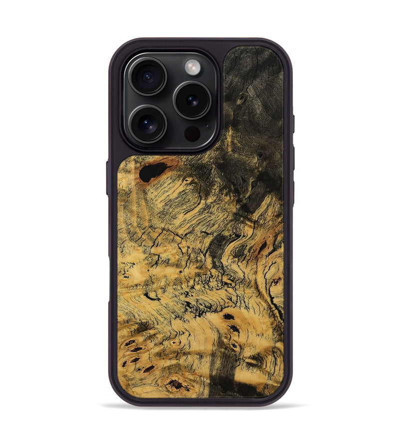 iPhone 16 Pro Wood Phone Case - Zaria (Wood Burl, 768911)