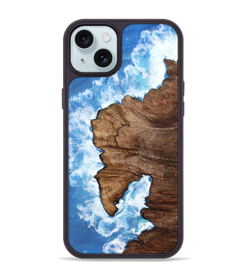 iPhone 15 Plus Wood Phone Case - Destiny (Coastal, 769010)