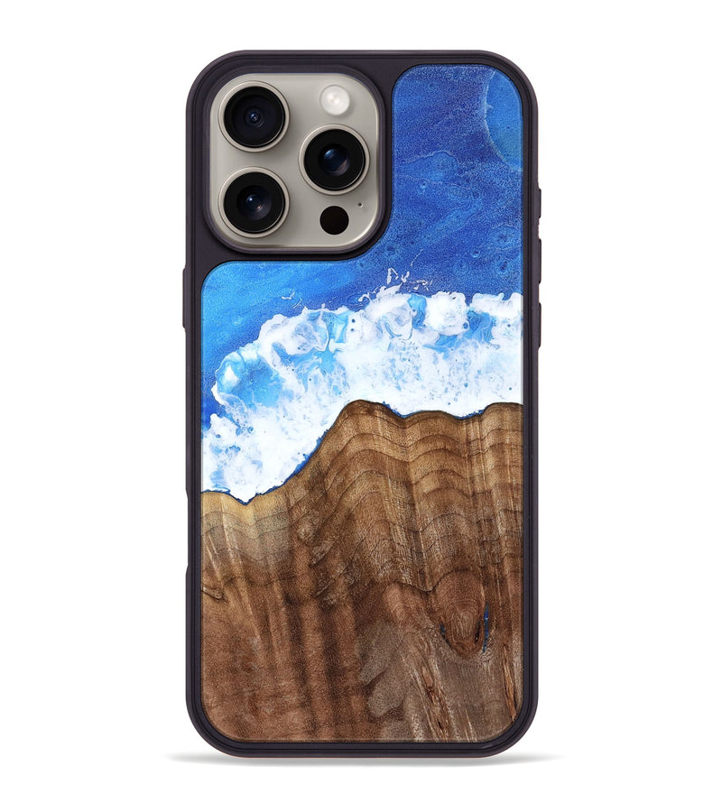 iPhone 16 Pro Max Wood Phone Case - Tomika (Coastal, 769019)