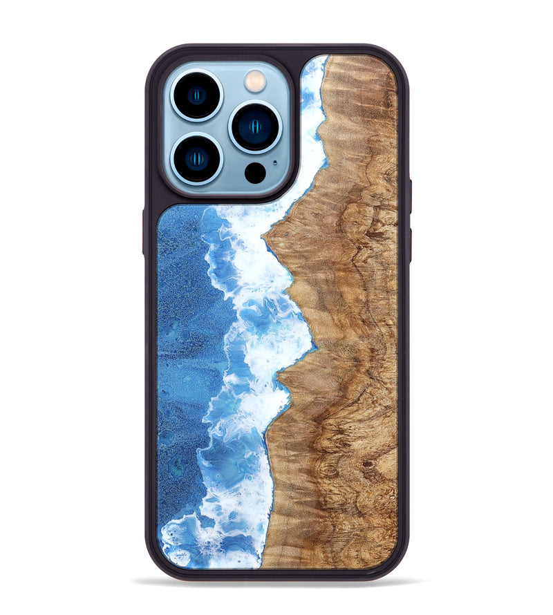 iPhone 14 Pro Max Wood Phone Case - Racheal (Coastal, 769022)