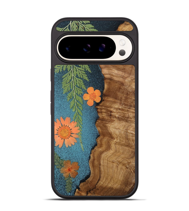 Pixel 9 Wood Phone Case - Elna (Bloom, 769029)