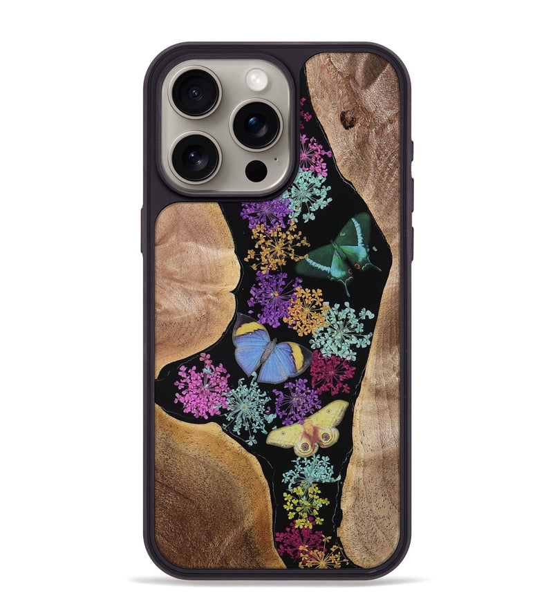 iPhone 15 Pro Max Wood Phone Case - Jaslyn (Bloom, 769131)