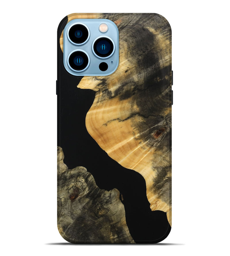 iPhone 14 Pro Max Wood Live Edge Phone Case - Marin (Wood Burl, 769210)