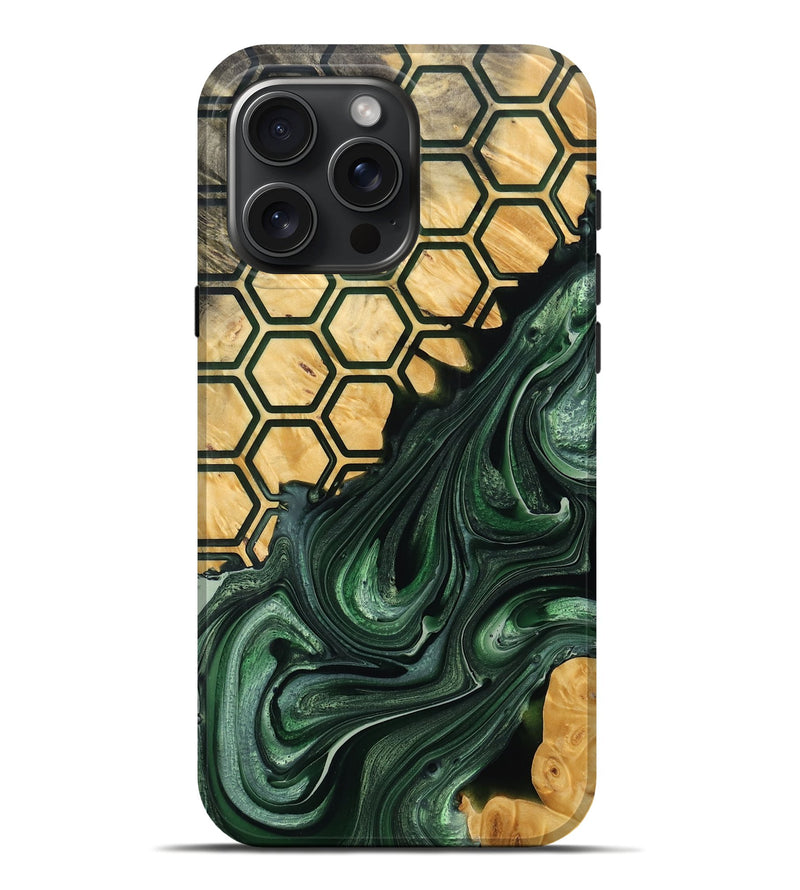 iPhone 16 Pro Max Wood Live Edge Phone Case - Watson (Pattern, 769218)