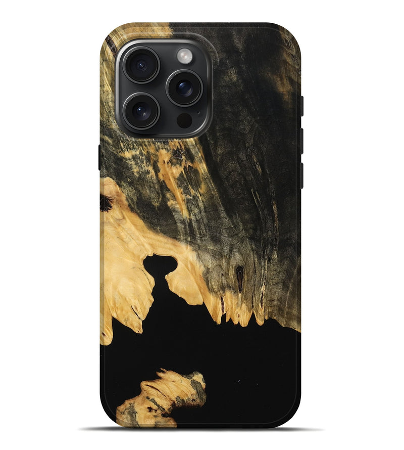 iPhone 16 Pro Max Wood Live Edge Phone Case - Atticus (Wood Burl, 769234)