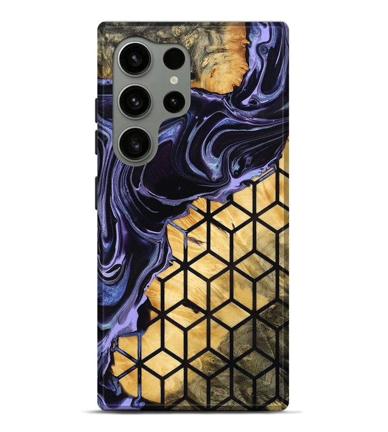 Galaxy S24 Ultra Wood Live Edge Phone Case - Dandre (Pattern, 769243)