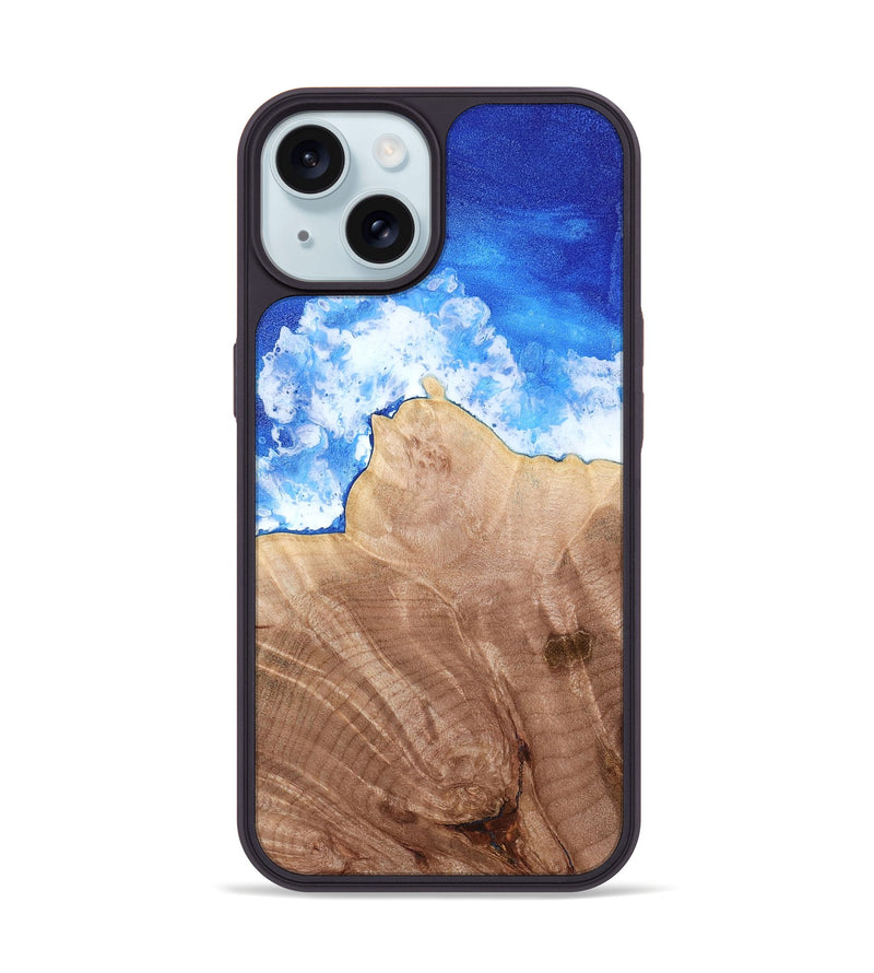 iPhone 15 Wood Phone Case - Ed (Coastal, 769268)