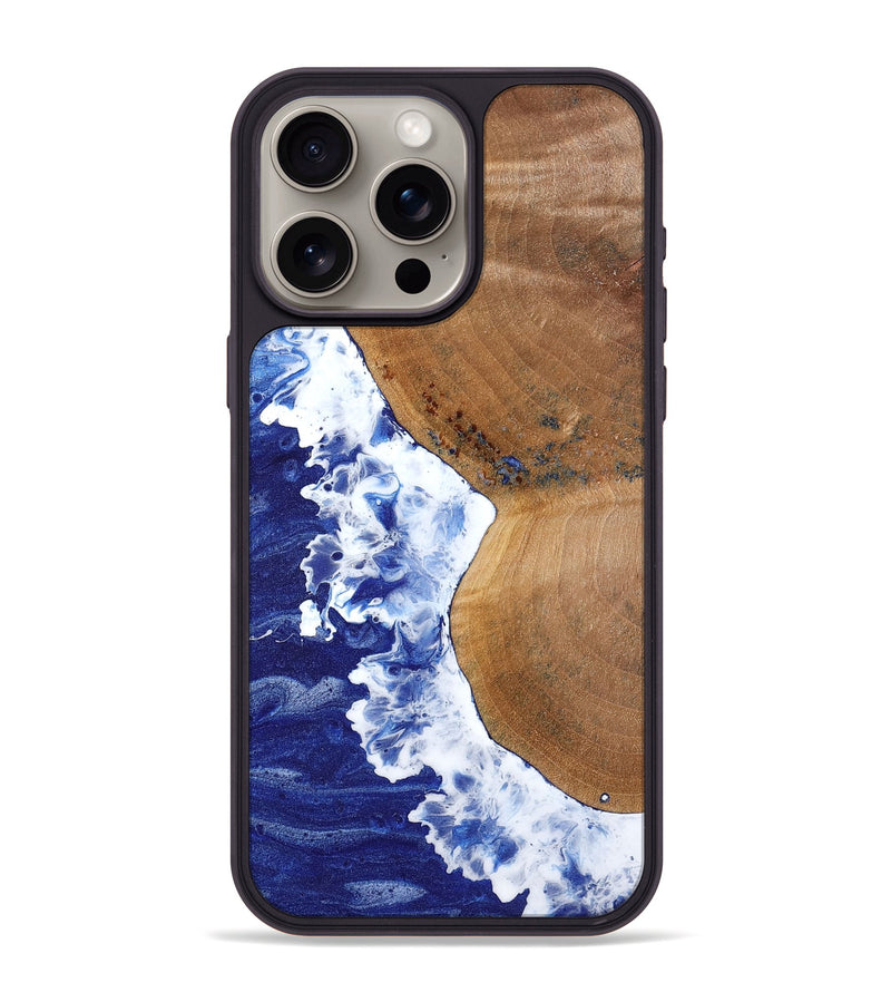 iPhone 15 Pro Max Wood Phone Case - Tosha (Coastal, 769287)