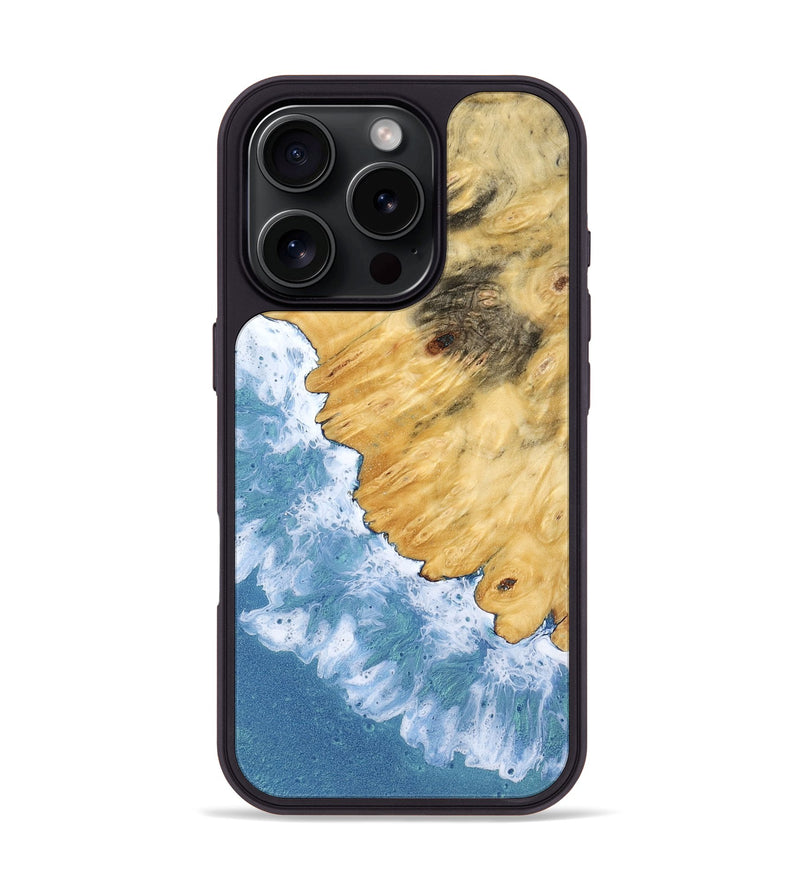 iPhone 16 Pro Wood Phone Case - Elliot (Coastal, 769542)