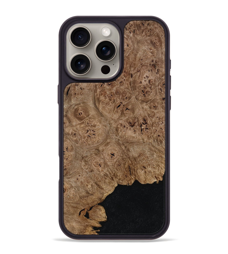 iPhone 16 Pro Max Wood Phone Case - Estevan (Wood Burl, 769569)