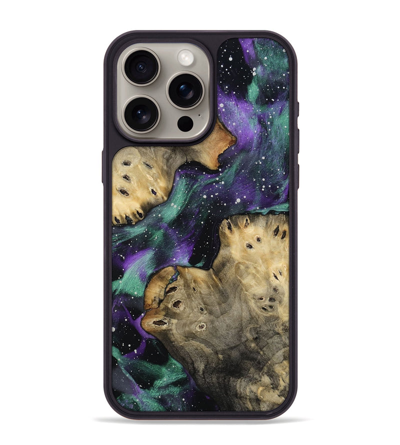 iPhone 15 Pro Max Wood Phone Case - Mariam (Cosmos, 769578)