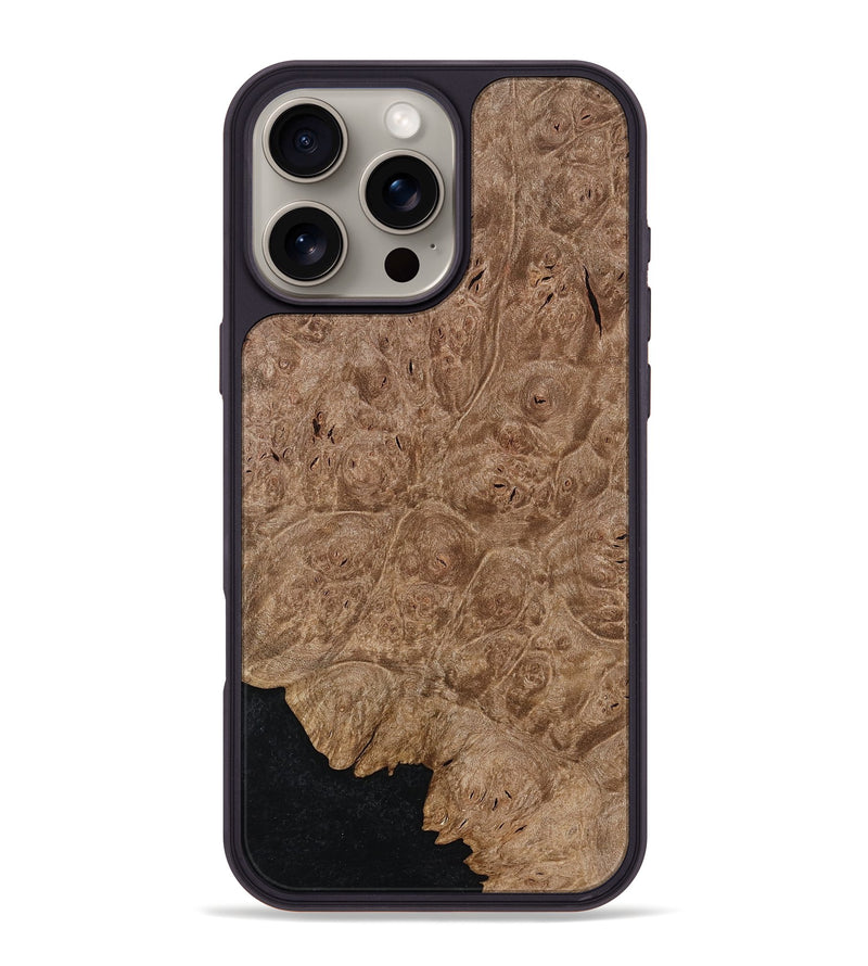 iPhone 16 Pro Max Wood Phone Case - Brea (Wood Burl, 769580)