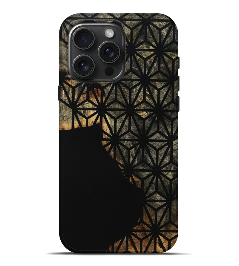 iPhone 16 Pro Max Wood Live Edge Phone Case - Karsyn (Pattern, 769598)