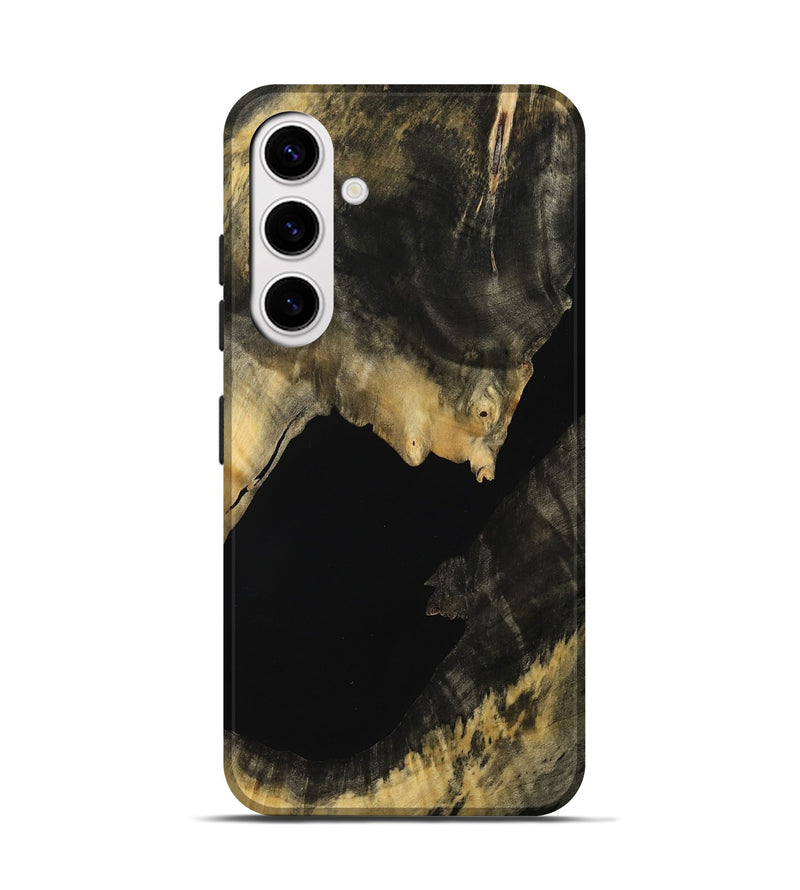 Galaxy S25 Wood Live Edge Phone Case - Marely (Wood Burl, 769600)