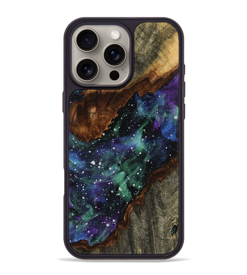 iPhone 16 Pro Max Wood Phone Case - Jade (Cosmos, 769642)