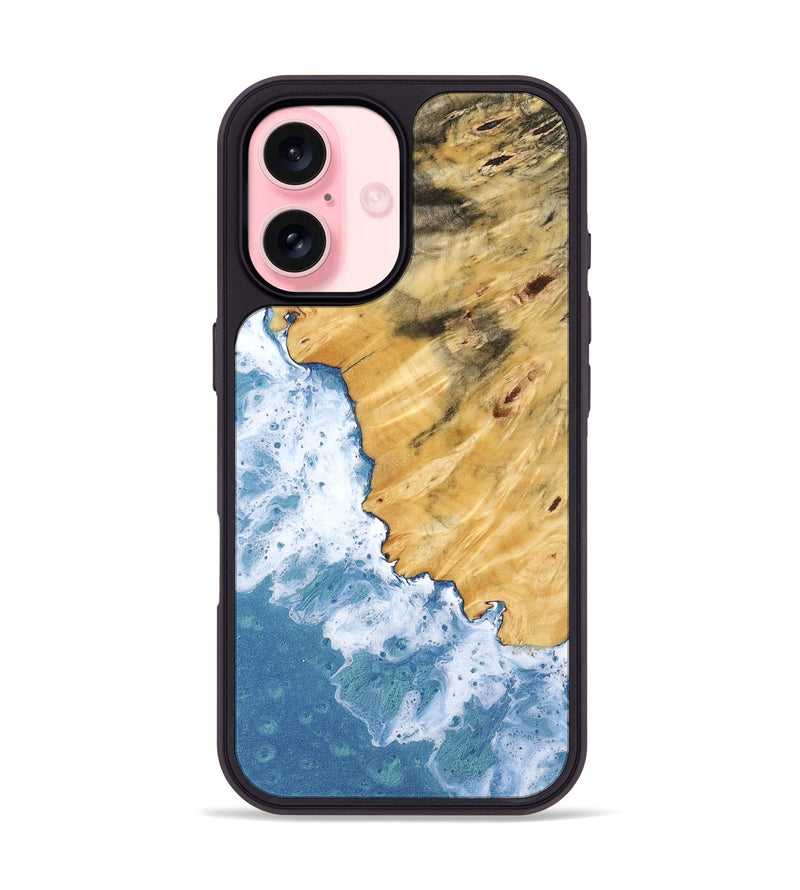 iPhone 16 Wood Phone Case - Aliya (Coastal, 769707)