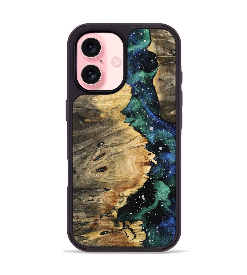 iPhone 16 Wood Phone Case - Cliff (Cosmos, 769721)