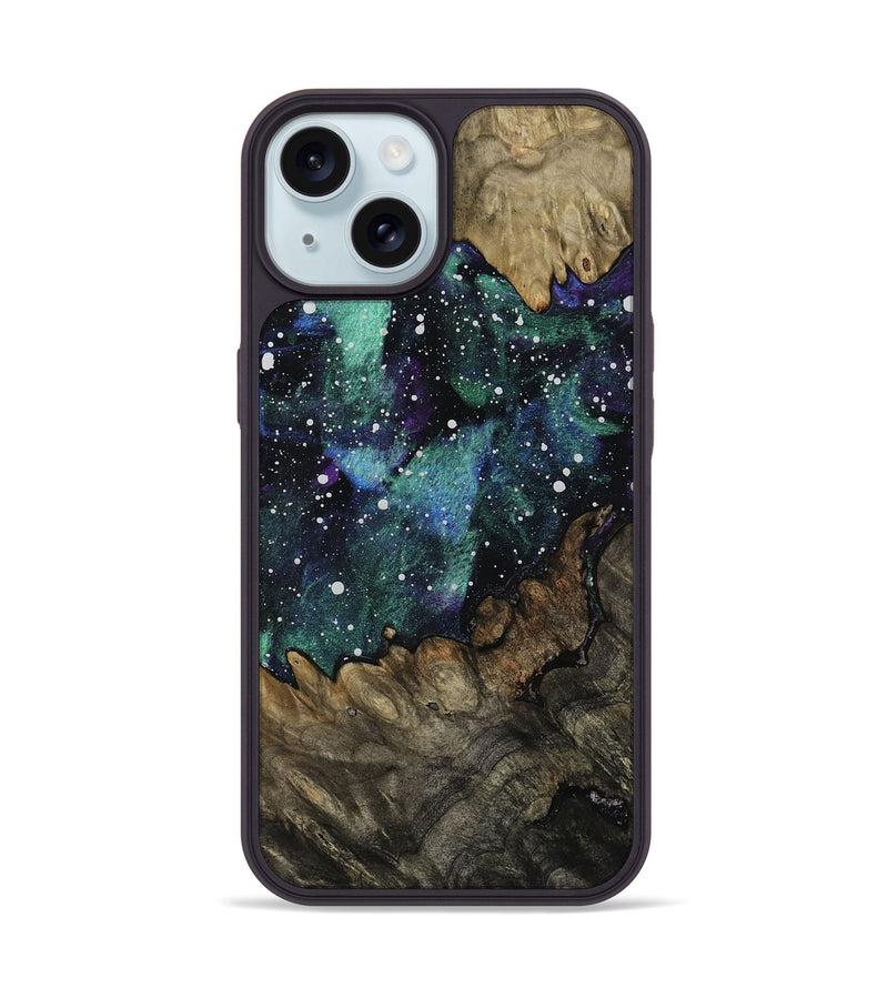 iPhone 15 Wood Phone Case - Wilda (Cosmos, 769762)