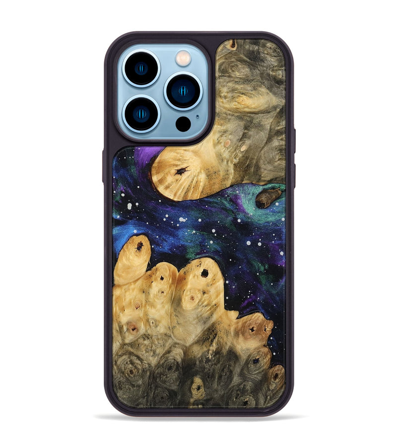 iPhone 14 Pro Max Wood Phone Case - Brittny (Cosmos, 769763)