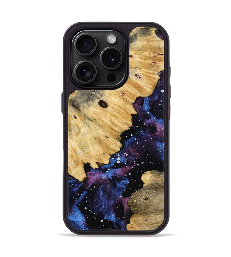 iPhone 16 Pro Wood Phone Case - Doretha (Cosmos, 769779)