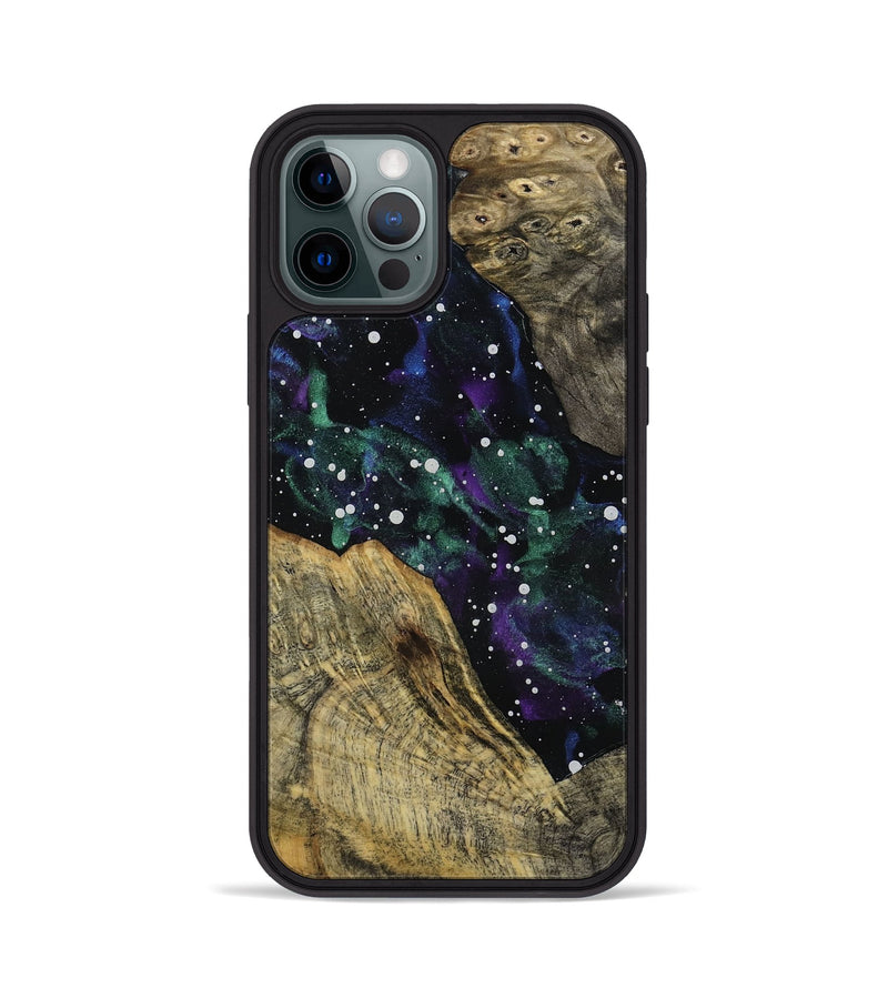 iPhone 12 Pro Wood Phone Case - Shanda (Cosmos, 769789)