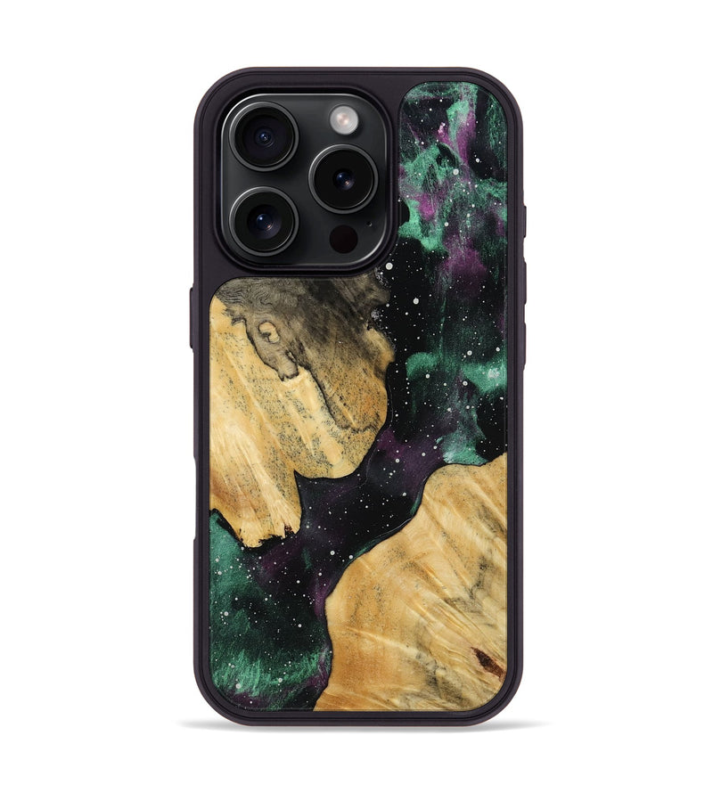iPhone 16 Pro Wood Phone Case - Zamir (Cosmos, 769815)