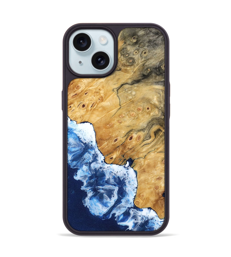 iPhone 15 Wood Phone Case - Mose (Coastal, 769906)