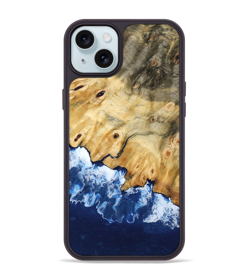 iPhone 15 Plus Wood Phone Case - Teresa (Coastal, 769949)