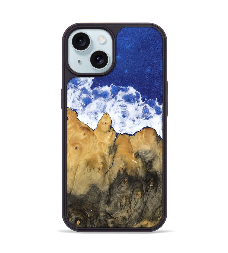 iPhone 15 Wood Phone Case - Shirlee (Coastal, 770057)