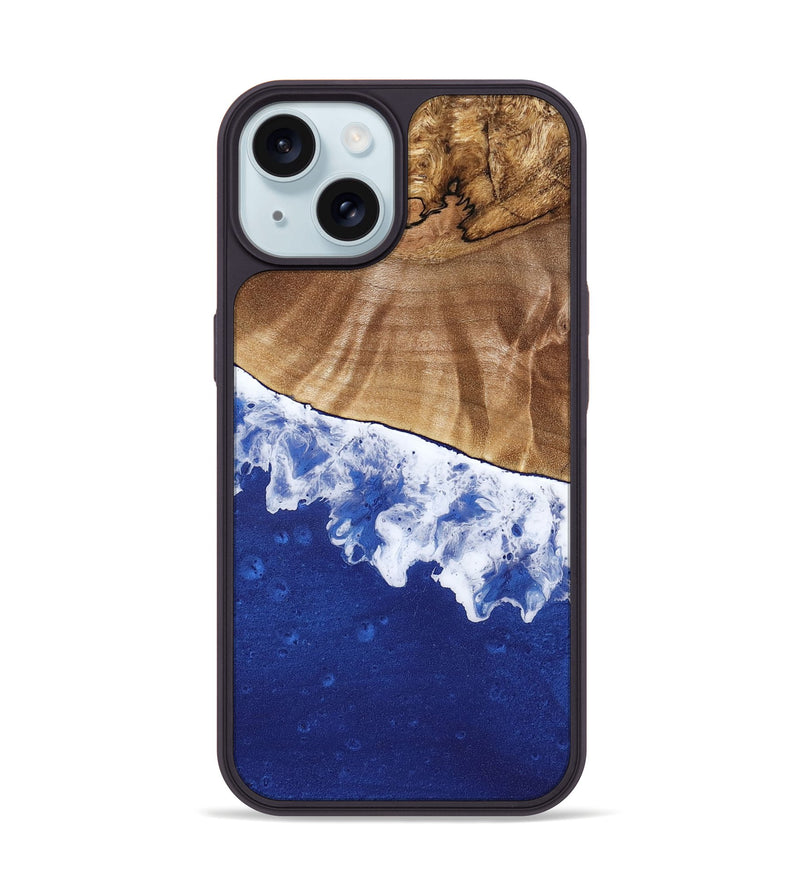 iPhone 15 Wood Phone Case - Elianna (Coastal, 770058)