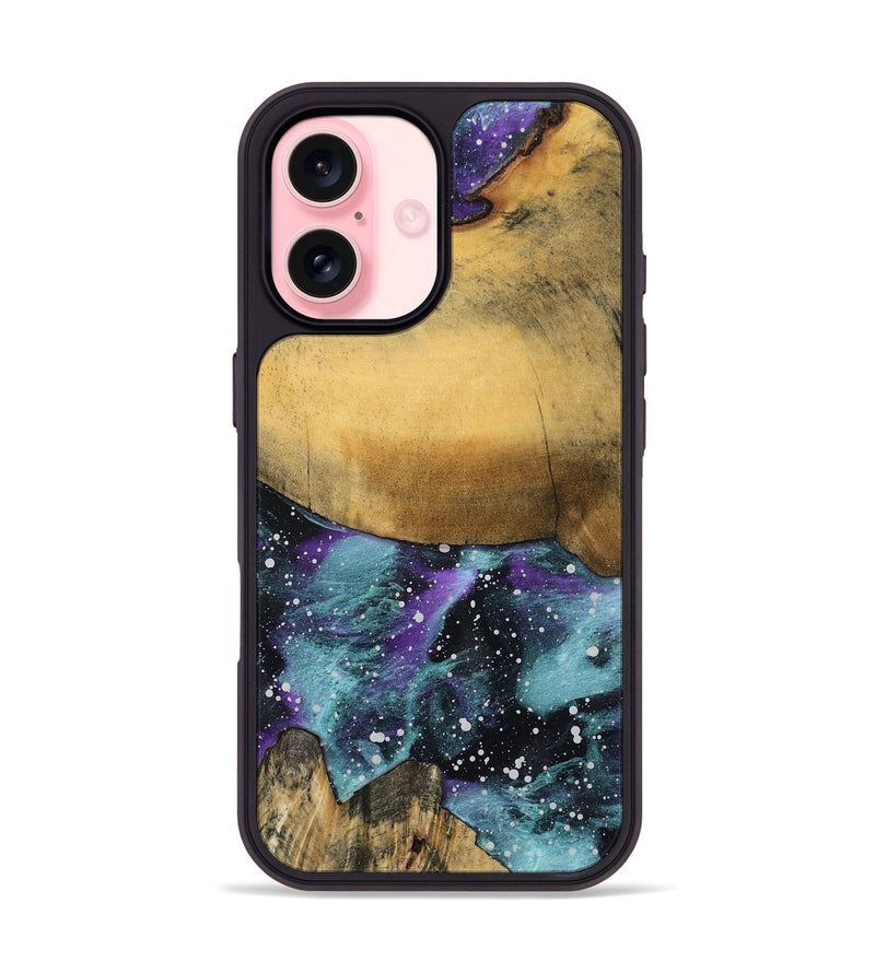 iPhone 16 Wood Phone Case - Elmore (Cosmos, 770077)