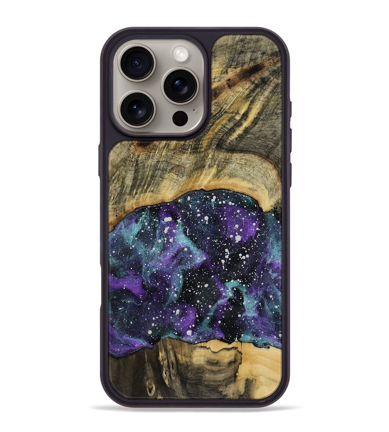 iPhone 16 Pro Max Wood Phone Case - Jamiya (Cosmos, 770146)