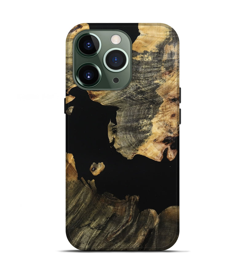 iPhone 13 Pro Wood Live Edge Phone Case - Gianna (Wood Burl, 770223)