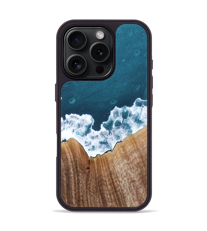 iPhone 16 Pro Wood Phone Case - Azalea (Coastal, 770231)