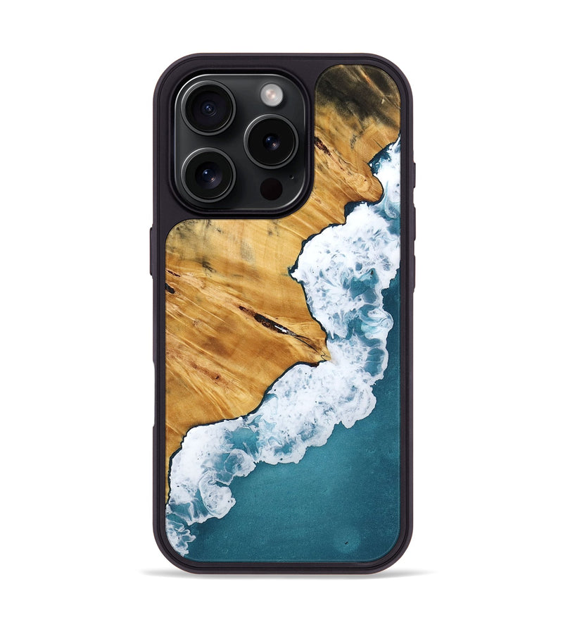 iPhone 16 Pro Wood Phone Case - Erich (Coastal, 770246)