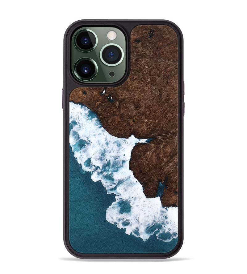 iPhone 13 Pro Max Wood Phone Case - Aleyna (Coastal, 770280)