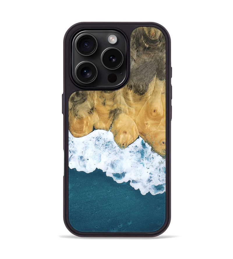 iPhone 16 Pro Wood Phone Case - Buffy (Coastal, 770337)