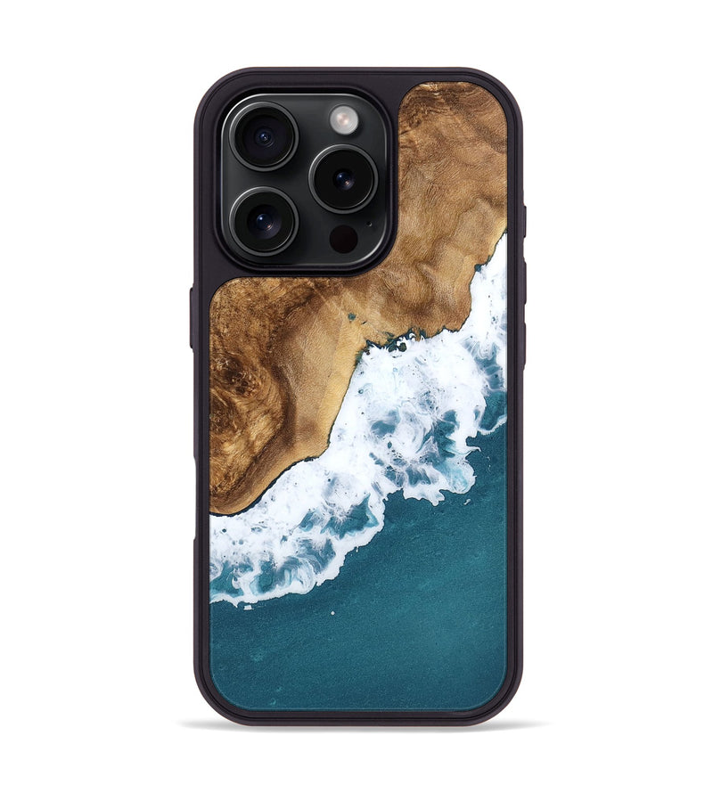iPhone 16 Pro Wood Phone Case - Kinley (Coastal, 770350)