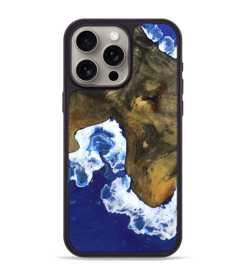iPhone 15 Pro Max Wood Phone Case - Misty (Coastal, 770363)