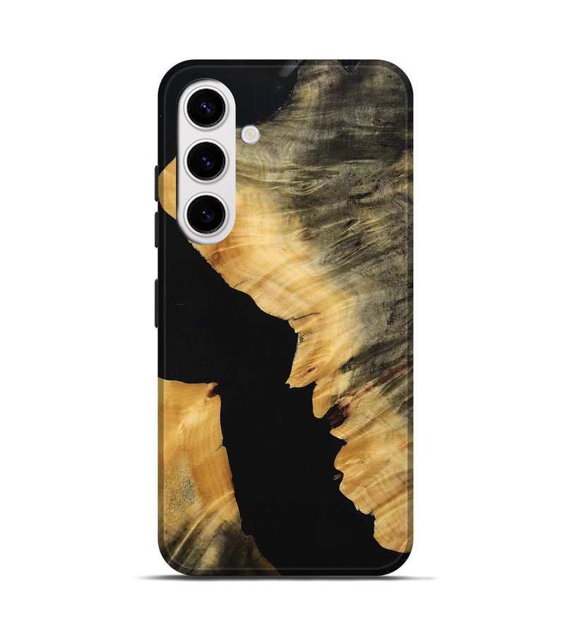 Galaxy S25 Wood Live Edge Phone Case - Chris (Wood Burl, 770781)