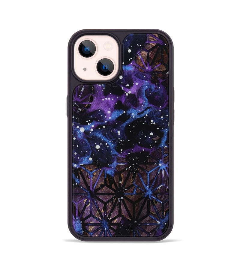 iPhone 14 Wood Phone Case - Elna (Cosmos, 770790)