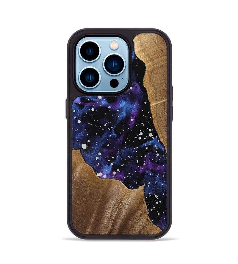 iPhone 14 Pro Wood Phone Case - Letha (Cosmos, 770866)