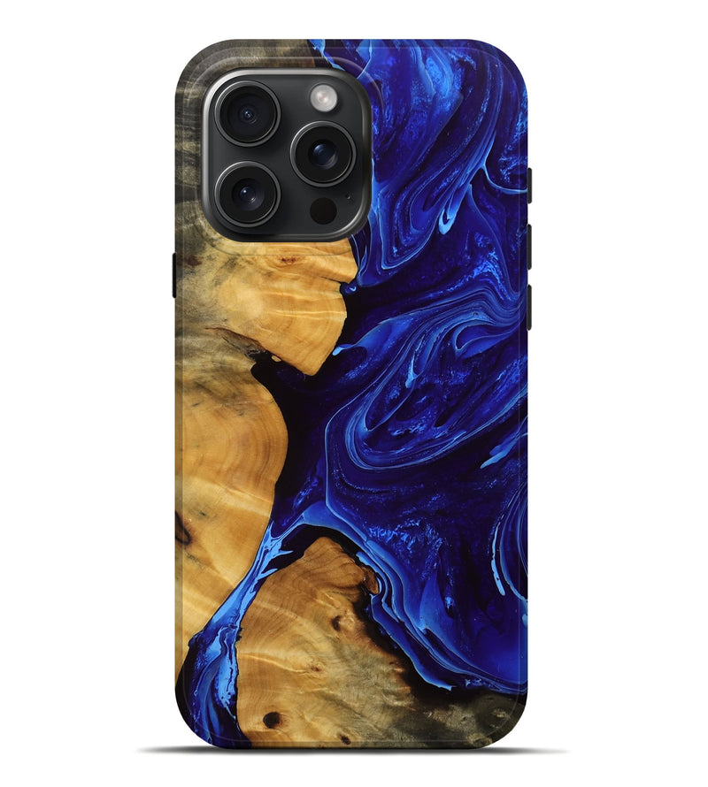 iPhone 16 Pro Max Wood Live Edge Phone Case - Jarvis (Vapor, 770895)